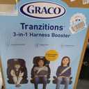 Graco Tranzitions 3-in-1 Harness Booster Car Seat, Forward Facing Car Seat, Highback, to Backless Booster, Proof