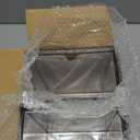 Youngever 2 Pack Stackable Plastic Organiser Drawers, Clear Cosmetic Organizers, Makeup Organiser Drawers