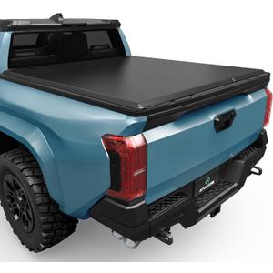 AUTOSAVER88 Soft Tri-Fold Tonneau Cover Fit for 2024-2026 Toyota Tacoma 5ft
Soft Tri-folding Truck Bed Tonneau Cover Compatible with Toyota Tacoma 2024 2025 2026 5 Feet Bed Pickup (Excl. Trail Edition)