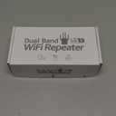 1200Mbps Dual Band 5GHz/2.4GHz WiFi Extender, WiFi Extender Signal Booster, 12880 Sq.Ft Coverage, 105-Device Support, Setup for Home & Outdoor Use