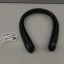 Portable Neck Fan,Hands Free Personal Wearable Bladeless Fan,6000mAh USB Rechargeable,360 Cooling,LED Display,4-Speeds,Birthday Gifts for Men Women Dad Mom,Fathers Day,Mothers Day Gifts (Black)