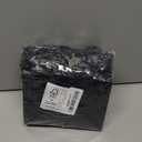 qiqee 24PCS Black Small Gift Wide Bags with Tissue Paper Handles 6.3"x4.7"x2.4" Small Size Present Party Favor 24pcs Bags,48pcs Tissue Paper  (1 Count (Pack of 24))