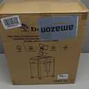 Bonsaii 12-Sheet Micro Cut Shredders for Home Office, 60 Minute P-4 Security Level Paper Shredder for CD, Credit Card, Mails, Staple, Clip, with Jam-Proof System & 4.2 Gal Pullout Bin C266-B