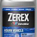 Zerex Asian Vehicle Blue Silicate and Borate Free 50/50 Prediluted Ready-to-Use Antifreeze/Coolant 1 GA