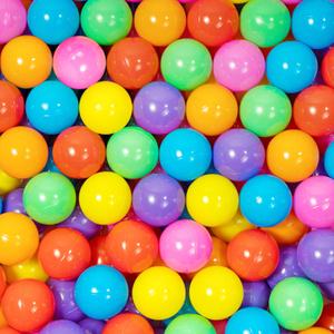 MoonxHome 800pcs Balls for Ball Pit, BPA Free Crush Proof Plastic Toy Balls for Toddlers, Children's Pool Water Toys, Pit Ball for Play Tent 2.15" Rainbow Colors