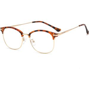HUIHUIKK Nearsighted Shortsighted Myopia Glasses Distance glasses for Men Women THESE ARE NOT READING GLASSES (Tortoise)
