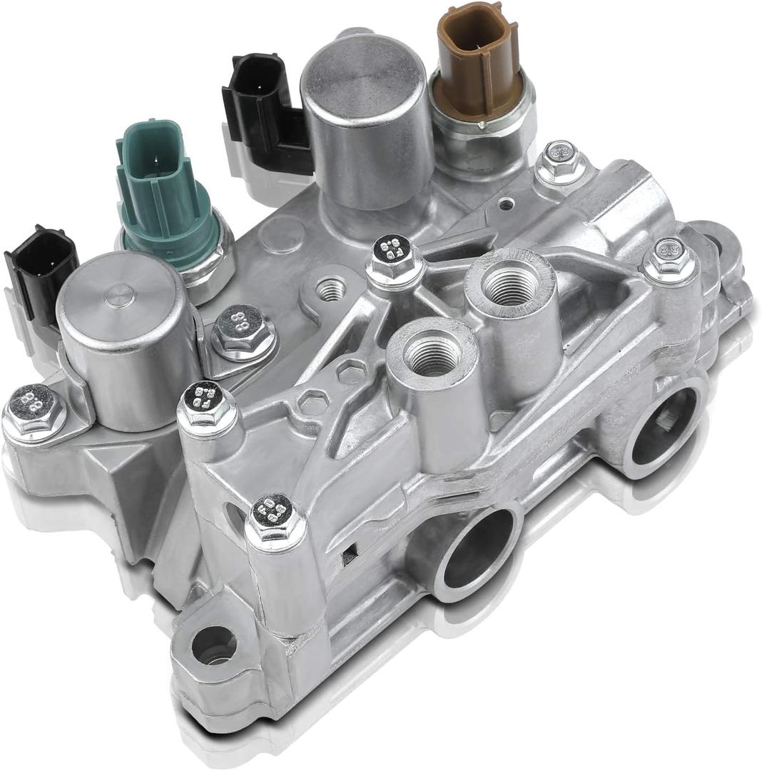 A-Premium Engine Variable Valve Timing (VVT) Solenoid Compatible with Honda Accord, Odyssey, Passport, Pilot, Ridgeline, Crosstour & Acura RLX, TLX, RDX, MDX, Replace# 158205G0A01