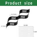 9.8x32.8ft 321 sq ft Gravel Ground Grid -2 Inch Thick Geo Grid Driveway Stabilization Grids - Driveway Grid System for Garden Landscaping Parking Lots Slope Driveways Slope