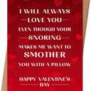2 x Valentines Day Gifts for Him, Valentines Day Card Gift for Husband Men, Funny Valentine's Day Card for Him, Mens Valentines Day Gifts (QQ-146)