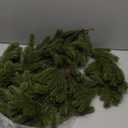 Real Touch Norfolk Pine Garland Green Artificial Christmas Garland Faux Greenery Garland for Holiday Fireplace Mantle Window Indoor Outdoor Decor, 1 Pcs