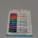 Mattel The Board Dudes: Medium Point Dry Erase Markers, 10-Pack, 9 Colors, Low Odor, Erases Easily
