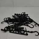 Mr. Pen- Space Saving Hangers for Clothes, to 20pcs, Black, Plastic Multi Clothes Hangers Space Saving, 6 Slots, 360° Rotating Hooks