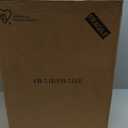 IRIS USA File Box, Plastic File Organizer with Lids for Letter/Legal File, Portable Document Box For Moving, Storage Bin with Durable and Secure Lid, Stackable Nestable BPA-Free, Clear 35 Qt. 4 Pack