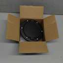 JeCar Aluminum Gas Cap Fuel Filler Door Cover for Jeep Wrangler 2007-2018 JK & Unlimited Accessories (Black)