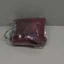 LILLUSORY Women's Oversized Batwing Sweaters 2026 Fall Outfits Trendy Crewneck Knit Side Slit Fashion Pullover Tops (Medium, Wine Red)