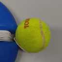 PULEEBO Tennis Trainer Rebound Ball for Self Practice, 3 Balls with String, Anti-Tangle Hook, Vibration Dampeners, Overgrip, Color Box