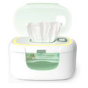 Momcozy New Baby Wipe Warmer, 100pcs Larger Capacity Wipe Dispenser, 10-Min Fast Heating with 4 Temperature Modes, Innovative Spring Design, Silicone & Top Seals,Quick Even Heating, 3-Level Nightlight