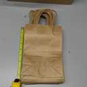 200Pcs Paper Bags 5.8x3.2x8.3'',Gift Wrap Brown Bags with HandleSmall Paper Bag (Brown)