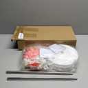 2 Sets Pink White Bow Balloon Column Stand Kit Includes 2 Bows & 100 Latex Balloons Adjustable Stands for Princess Birthday Wedding Coquette Baby Shower Party Decoration