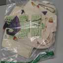 ATFUNSHOP 13.8" Large Halloween Tote Bag Trick or Treat Canvas Reusable Large Bucket for Kids Boo Pumpkin Ghost