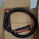 Giraffe Tools Garden Hose 5/8", Water Hose Heavy Duty, Flexible, Lightweight Hybrid Hose with Swivel Handle, 15ft Male to Female Fittings, Burst 600 PSI, Short Leader Hose