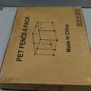 Large Cat Litter Box Cover Enclosure with Waterproof Splash Guard, Row-Hook, DIY Shield, Safe Material, Easy Install & Clean, Privacy Screen for Most Litter Boxes, L27W21H17 in