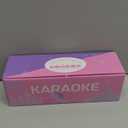 BONAOK Karaoke Microphone for Kids & Adults - Bluetooth Microphones Singing Mic with Disco Lights, Echo Effect, Built-in Speaker Portable Karaoke Player for Party Travel Gifts Q78(Blue)