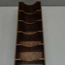 Belt Organizer for Closet, Belt Organizer for Drawer with 6 Compartments, Belt Storage Organizer for Men Women for Watches, Belt, Scarves, Bracelets, Jewelry, Tie Container Display Holder