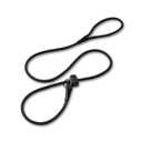 Fenrir Slip Leash 1.4m Professional Dog Training Lead to Stop Pulling, Perfect for Walks, Easy to Use, Spring Loaded Stopper, Light Weight and Durable, Black