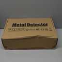 Metal Detector for Adults Rechargeable, 11" Professional Metal Detector for Gold & Silver, High Accuracy Waterproof Design, 5 Modes, Christmas Stocking Stuffers Gifts for Men/Dad,M55,Orange