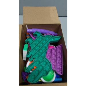 Fidget Poppers Pack  50 Pcs Fidget Toys, Party Favors for Kids 8-12, Stocking Stuffers, Bulk Sensory Toys for Classroom Treasure Box Prizes, Goodie Bags, Birthday Gifts