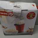 DASH Fresh Pop Popcorn Maker - Oil-Free, Air Popcorn Popper - With Measuring Cup & Recipe Guide - Perfect for Movie Nights - 16 Cups, Red