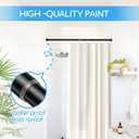 Shower Curtain Rod 30 to 64 Inches 2Pack, Spring Tension Curtain Rod Black Tension Rods Spring Rods Expandable for Window, Wardrobe, Doorway, Kitchen