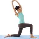 Women's Open Back Workout Tops - Sleeveless Yoga Tank Tops for Women, Moisture-Wicking Athletic Shirts for Running (Blue, S)