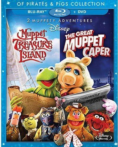 The Great Muppet Caper And Muppet Treasure Island 2-Movie Collection [Blu-ray + 2 DVD]
