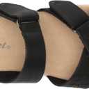 Easy Street Women's Patricia Slide Sandal (Black) 6.5 Wide