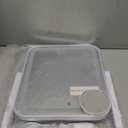 HIEEY Vanity Mirror with Lights, 14.1" x 12" Makeup Mirror with Lights, Three Color Lighting Modes, and 5X Magnification Mirror, Smart Touch Control, 360Rotation (White,Gift Box)