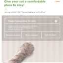 Li&Zhao Dog Food Mat - Wave Cat Food Mat Pet Food Mat Dog Bowl Mat Waterproof Pet Mats for Food and Water for Floors Waterproof(Beige)