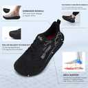 MRIP Men's Wide Barefoot Walking Shoes Wide Toe Box & Zero Drop Sole Sneakers for Men Zero Drop Running Shoes for Men