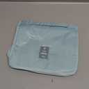 L&FY Hanging Travel Toiletry Bag Women's Cosmetic Organizer Makeup Pouch Men's Shaving Kits With Handle(Lake Blue)