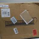 Bedside Commode with Wheels, Shower Wheelchair with 300 LBS Weight Capacity, Portable Toilet with Bucket for Elderly and Disabled