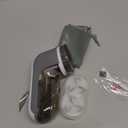 BEAUTURAL Fabric Shaver and Lint Remover, Sweater Defuzzer with 2-Speeds, 2 Replaceable Stainless Steel Blades, Battery Operated, Remove Clothes Fuzz, Lint Balls, Pills, Bobbles Gray