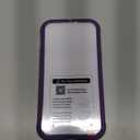 Miracase Glass Case for iPhone 13 Pro Max 6.7 inch, Upgrade Full-Body Clear Bumper Case with Built-in 9H Tempered Glass Screen Protector for iPhone 13 Pro Max, Purple