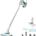 BLACK+DECKER Steam Mop, Floor and Handheld Steamer, Multi-Purpose Steam Cleaner with 6 Attachments, Corded (BHSM15FX08)