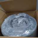 4 INCH Extra Thick Memory Foam Camping Mattress, 30D Foam Camp Pad for Car Tent Cot, Roll Up Mattress for Guests Sleepovers RV Truck Camper (Twin XL: 80*38*4", Space Gray)