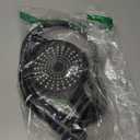 Filtered Handheld Shower Head with Hose and Holder, 5.1" Large High Pressure Shower Wand with 2 Extra Filters, Matte Black Showerhead Set for Hard Water, 3 Spray Modes & One-Key Pause