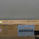 Amazon Basics Bed Frame with Storage, Foldable Metal Platform, Sturdy Steel, No Box Spring Needed, 14-inch High, Tool-Free Setup, Queen Size, Black