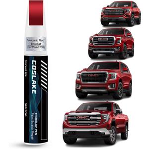Car Touch Up Paint(Volcanic Red Tintcoat(GNT/WA170H)) for GMC, Car Paint Scratch Repair Kit, Quick & Easy Solution to Repair, 2 in 1 Scratch Remover Pen with Color-Matched