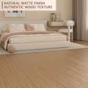 Peel and Stick Floor Tile, 36 Pcs 54 Sq.Ft Waterproof Wood Grain Luxury Vinyl Plank Flooring, Easy DIY Self Adhesive Vinyl Floor for Kitchen, Living Room, Bedroom, RV, Natural Beige Oak