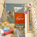 3 x Silly Goose Felt Pennant Flag Playroom Banner Kids Nursery Wall Decor